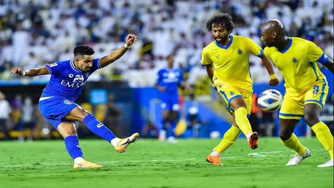 النصر يواجه الهلال في قمة الجولة الـ32 ضمن منافسات دوري المحترفين